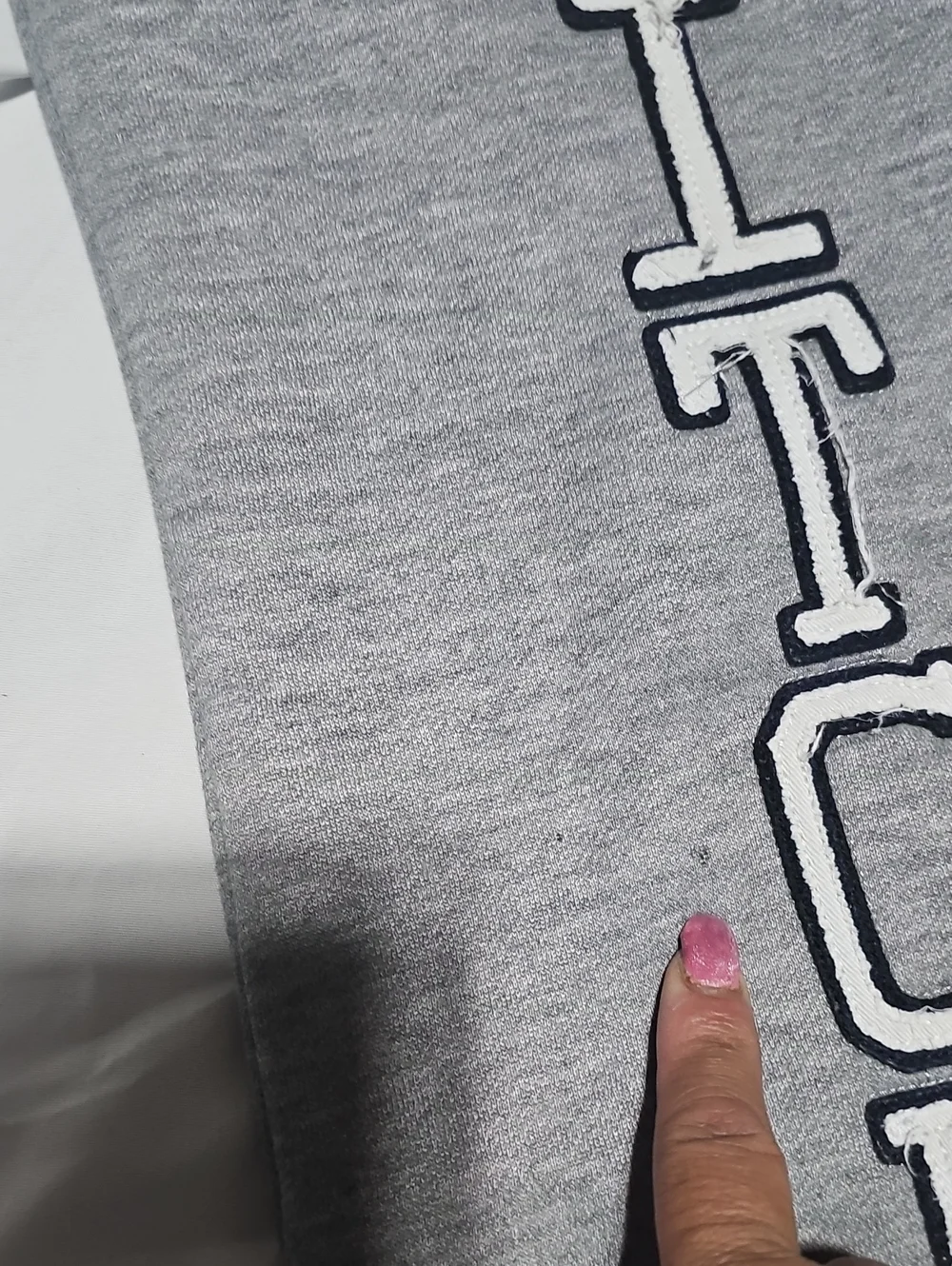 💖Abercrombie&Fitch heather gray heritage flare sweatpants Sm W13 BR10 IS28 ASIS - Picture 7 of 12